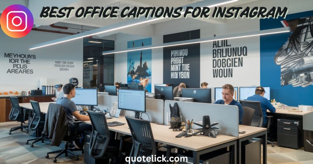 Best 0ffice Captions For Instagram