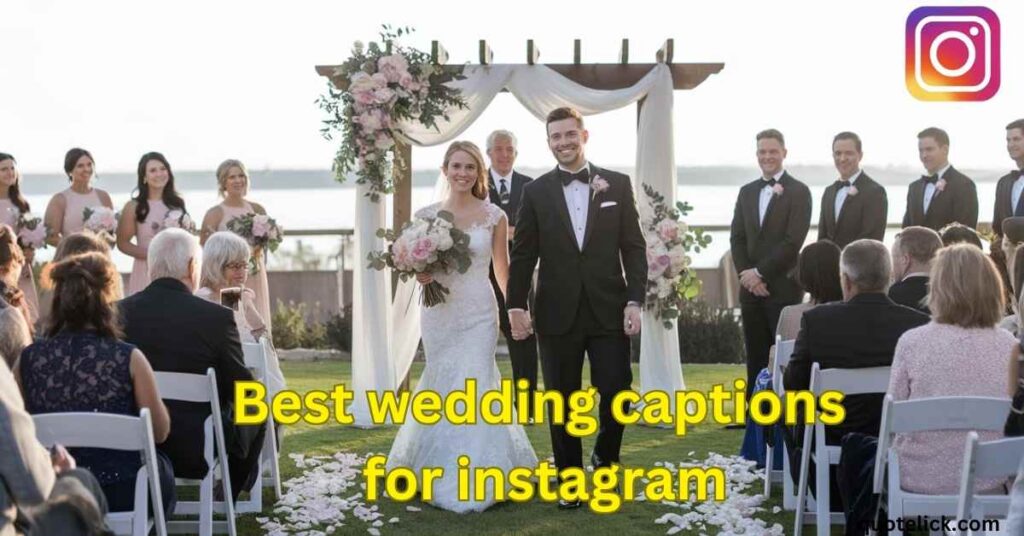 Best wedding captions for instagram