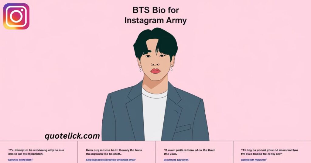 Bts bio for instagram army