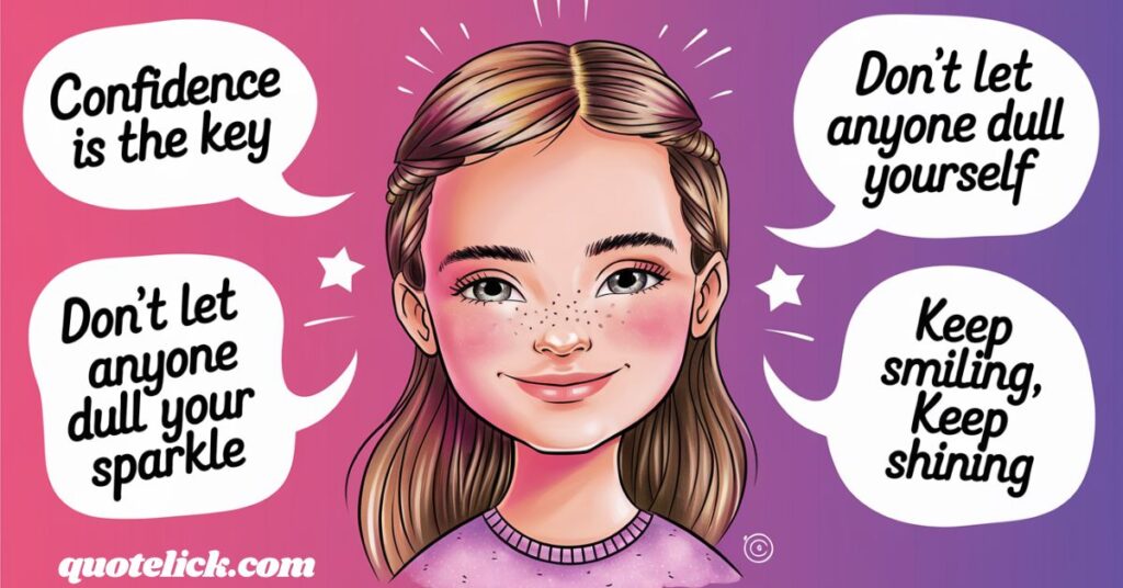 Smile self attitude quotes for girls